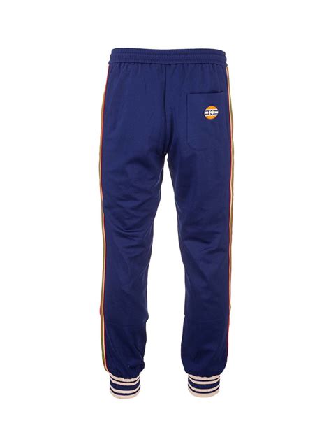 gucci blue tracksuit bottoms|gucci tracksuit bottoms women's.